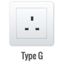 INFO: socket type G (British Standard, NO switch)