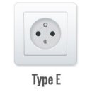 INFO: socket type E (FR, PL, CZ, BE etc.)